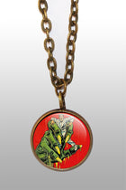 Beast comic book necklace
