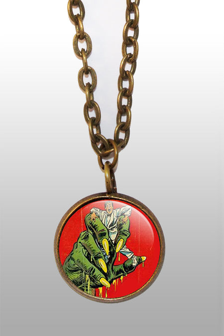 Beast comic book necklace