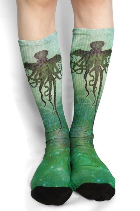 Cosmic cthulhu socks