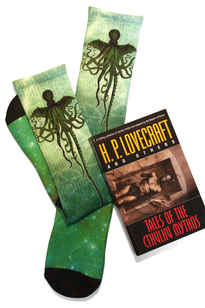 Cosmic cthulhu socks